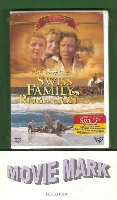 SWISS FAMILY ROBINSON '60 Walt Disney Home Video 2 Disc Vault Collection DVD NEW