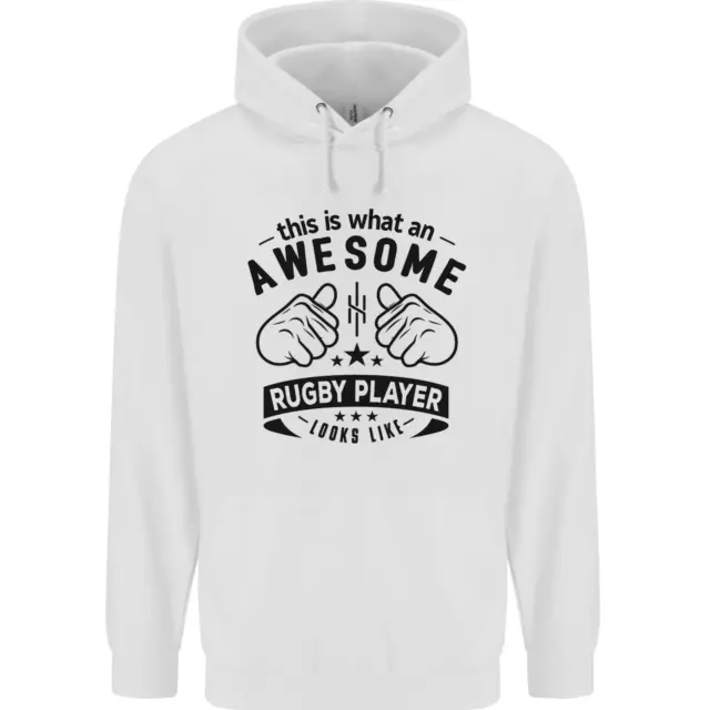 An Awesome Rugby Player Looks Like Union Childrens Kids Hoodie