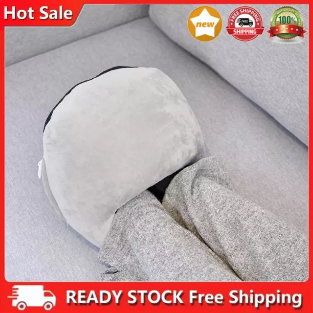 Foot Heater Thick Plush Feet Warm Slippers USB Rechargeable Winter for Men Women