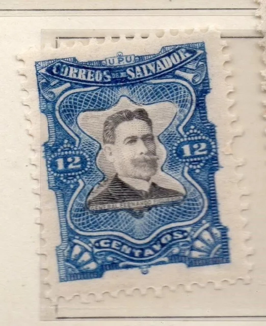 El Salvador 1910 Early Issue Fine Mint Hinged 12c. 111292