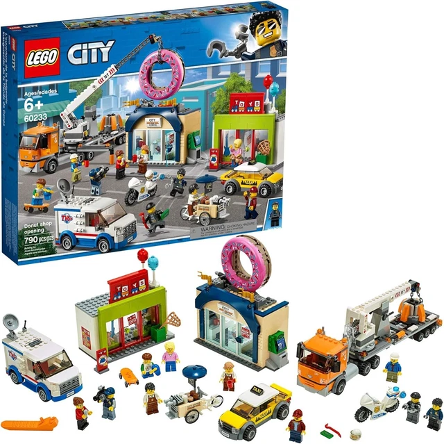 BRAND NEW AND SEALED LEGO 60233 City Town Donut Shop Opening Toy