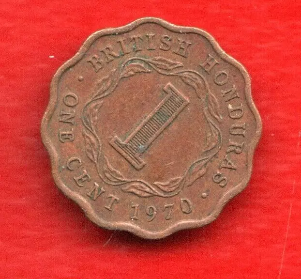 British Honduras 1 Cent 1970
