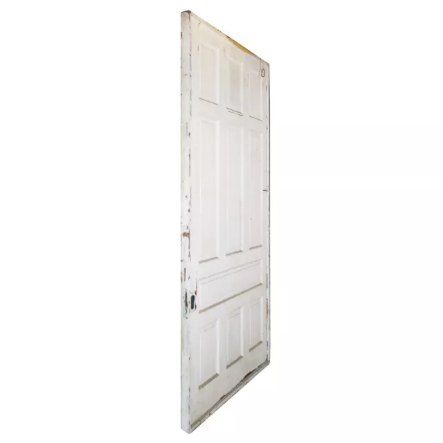 Large Antique 48” Salvaged Pocket Door, Early 1900's, NED1884 2