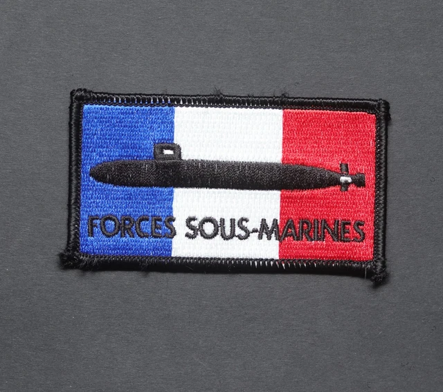 Patch Force D'Action Navale Marine Nationale - Insigne Tissu Original 90mm