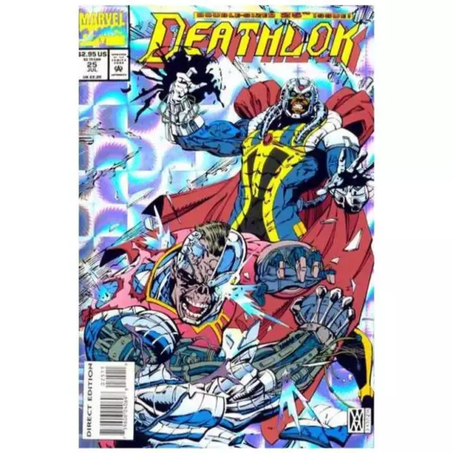 Deathlok (1991 series) #25 in Near Mint condition. Marvel comics [b'