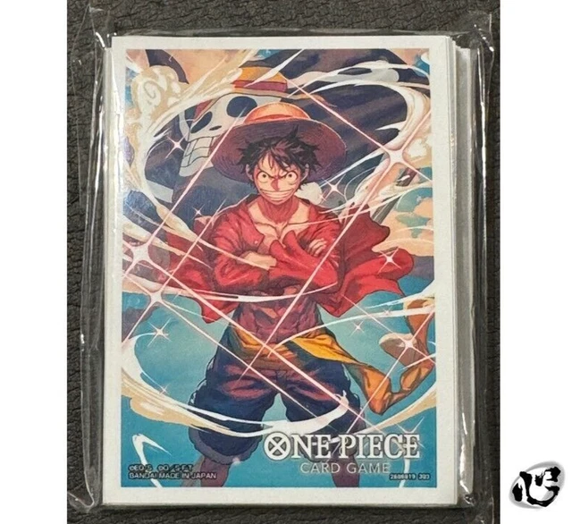Luffy Note Card ONE PIECE CARD Game Monkey D Luffy Official Limited Card Sleeve 70pcs ...