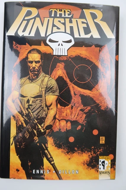 The Punisher Graphic Novel HC Vol 1 Garth Ennis Marvel Comics MCU VF+/NM