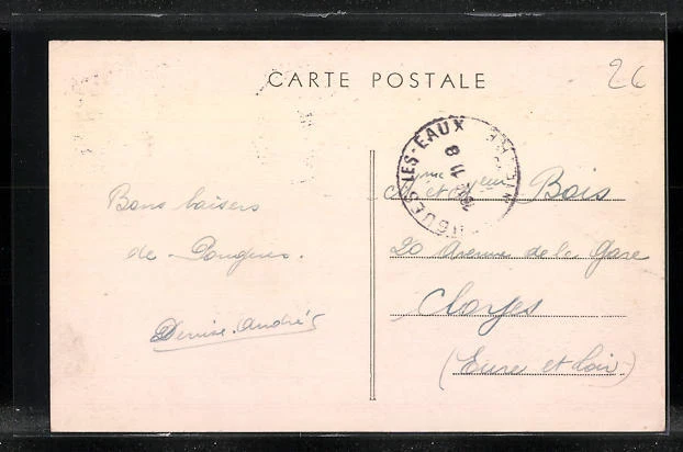 CPA Pougues-les-Eaux, un Coin du Parc 2
