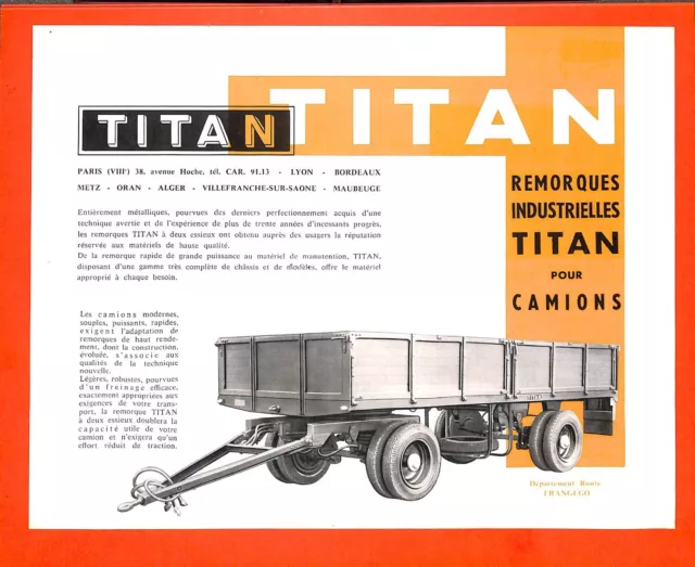 Camion (Titan) tête et remorque – pimpimexpress