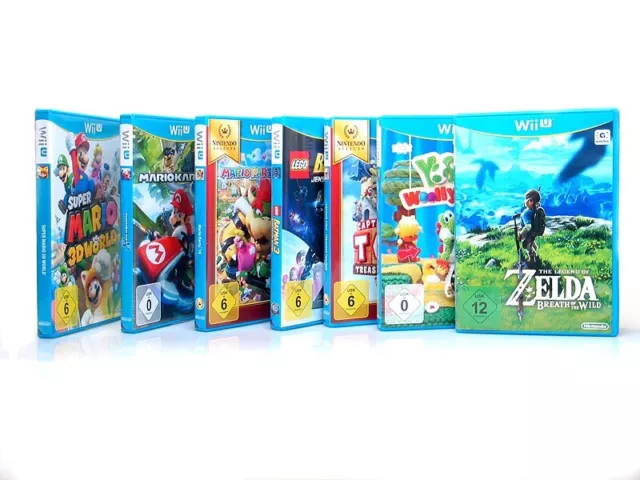 Wii U SPIELE AUSWAHL - SUPER MARIO 3D WORLD / KART 8 / PARTY / ZELDA / LEGO