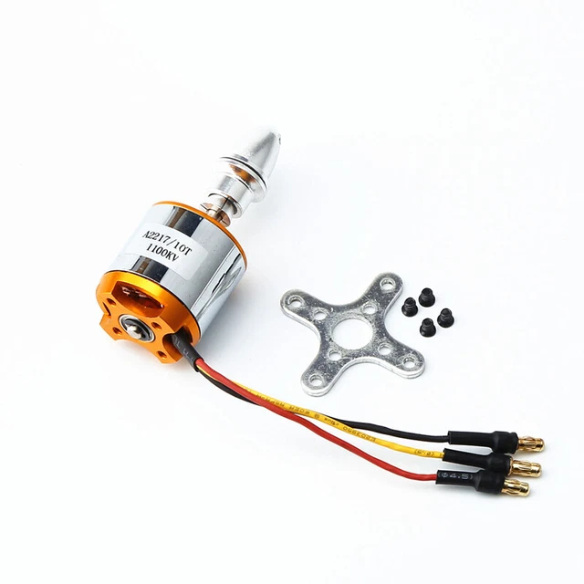 A2217 1100KV RC Brushless Outrunner Motor for 4 Axis RC Fixed Wing Helicopter