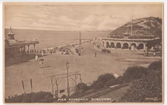 Dorset; Pier Approach, Boscombe PPC By A Sutton, Local Maker, Unposted, c 1910's