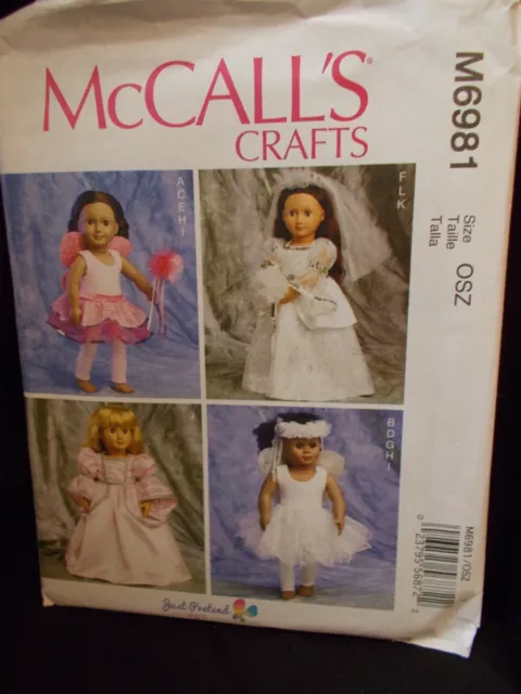 Vogue Sewing Patterns Barbie Doll Clothes 11 1/2 You Pick - 32 to
