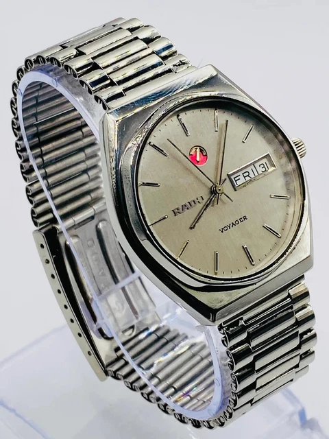 RADO VOYAGER DAY/DATE Vintage Automatic Gents Grey Dial, Watch