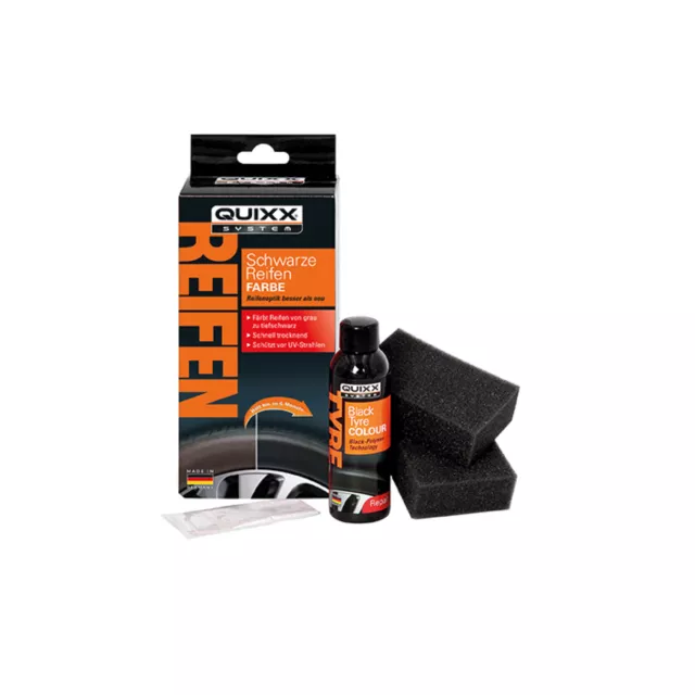 QUIXX Schwarze Reifen Farbe 75ml