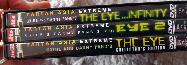 THE EYE DVD Bundle - The Pang Bros Trilogy (HK/Singapore) + US Remake