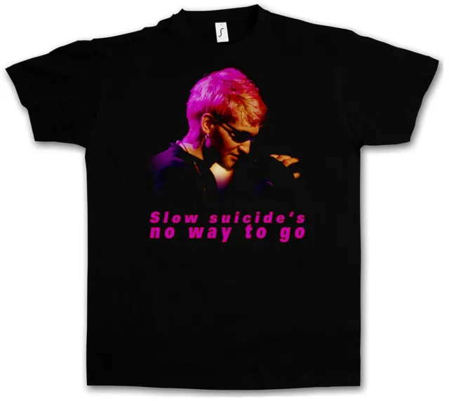 T-shirt SLOW SUICIDE?S NO WAY TO GO Layne Staley Alice Rock In Grunge Chains
