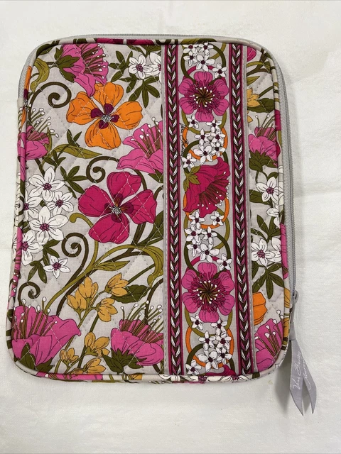 VERA BRADLEY Tablet Mini IPAD E-Reader Kindle Sleeve Case Cover NWOT 10x7.5