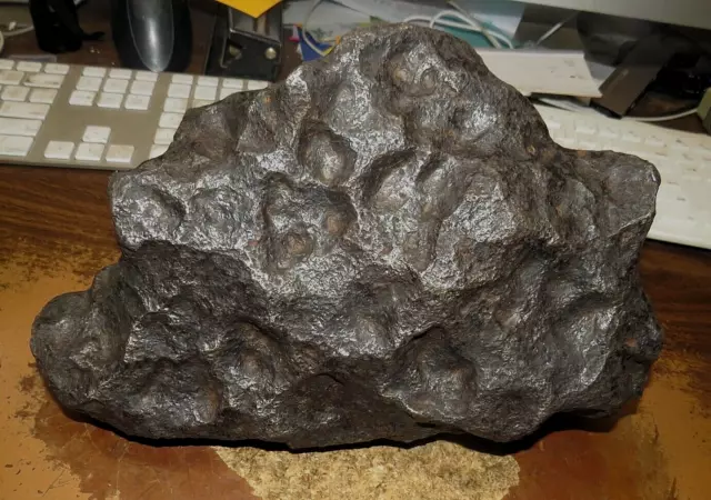 Huge 17.100 Kgms   Campo Del Cielo Meteorite ; Aaa Museum Grade!! 37.6 Lbs. Rare