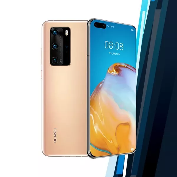 (New) Huawei P40 Pro 5G 8GB+128GB Dual SIM Unlocked Android Mobile Phone - GOLD 2