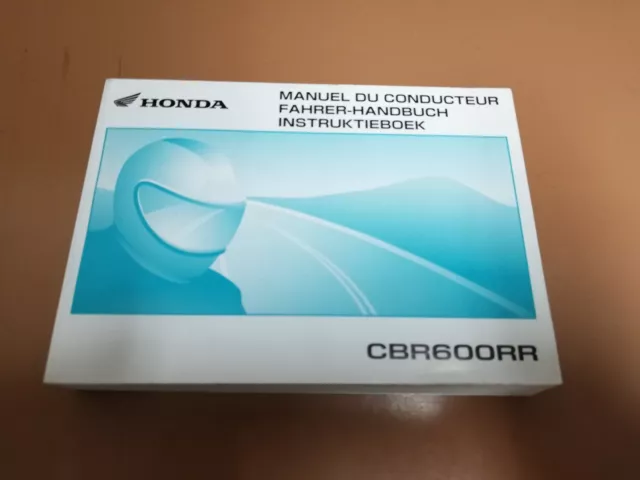 Libretto Manual uso manutenzione use maintenance Multilingua HONDA CBR 600 RR 04