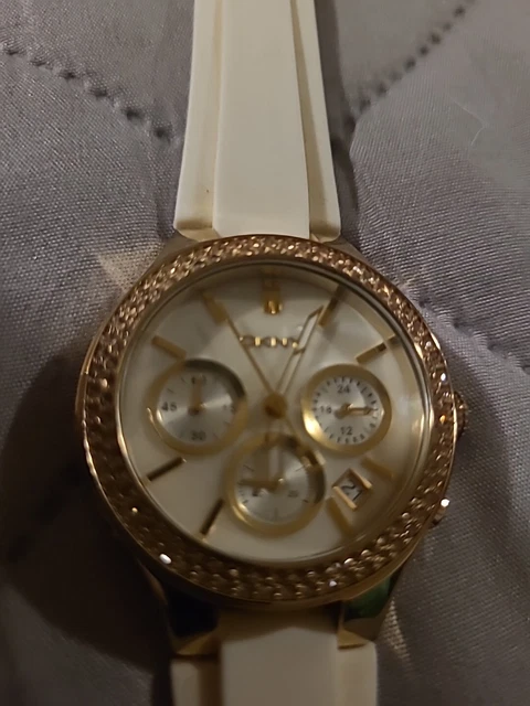dkny ladies chronograph watch