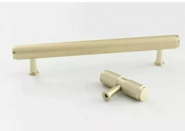 Poignées de porte et de tiroir de qualité solide or groupé taille XS (or A155) 3