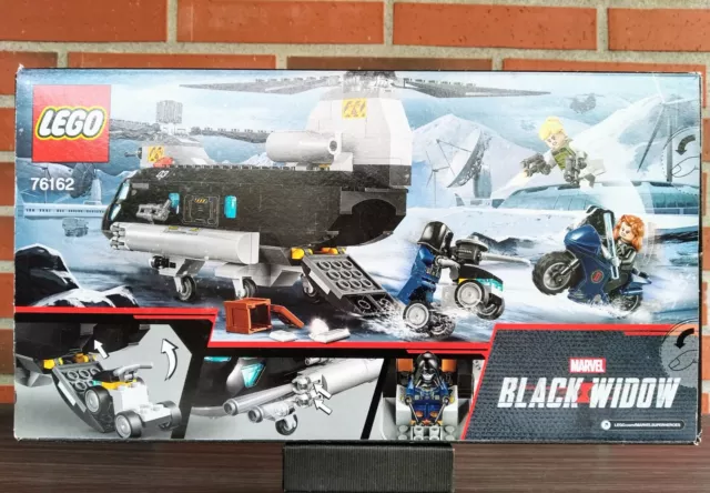 LEGO® Marvel 76162: Black Widow Persecución en Helicóptero 2