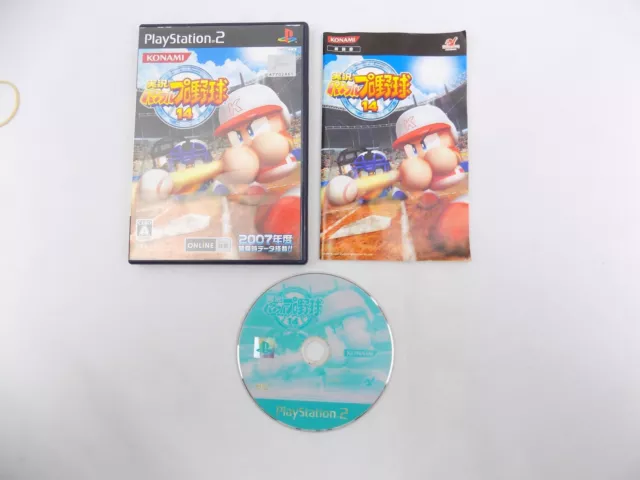 Mint Disc Playstation 2 Ps2 Jikkyou Powerful Pro Baseball 14 NTSC-J Japan - I...