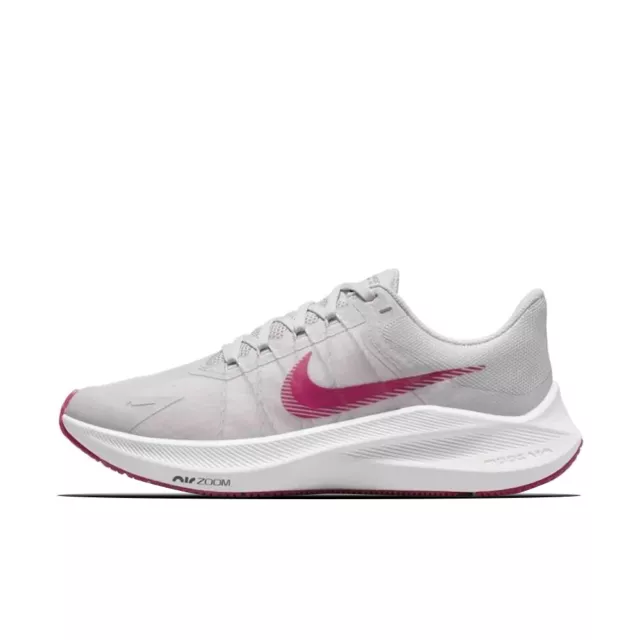 Nike Air Zoom Winflo 8 Womens Running Shoes - Uk 5.5 & 6 - Hibiscus - Cw3421 503