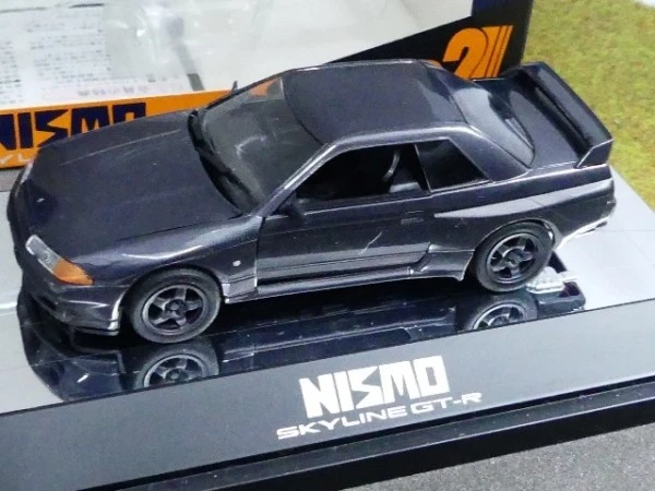 Miniature ROSSO Nissan Skyline GTR Calsonic 1/43, Voiture De Sport Bleue, Métal, Neuve
