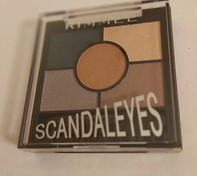 New Rimmel London Scandaleyes 5 Pan Eyeshadow Palette 006 Jungle Green