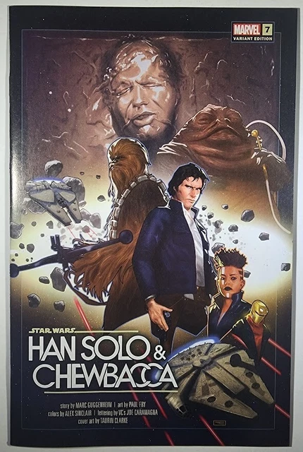Star Wars Han Solo Chewbacca #7 Revelations Variant Marvel Comics 2022