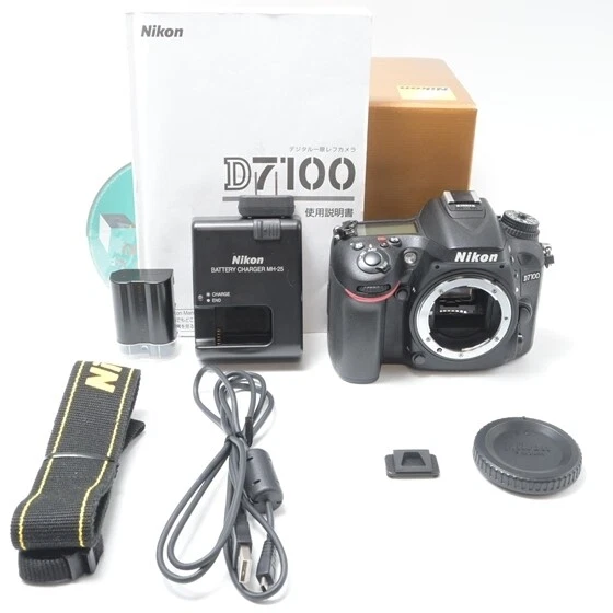 Nikon D7100 24.1MP Digital Camera Body 【Shutter Count:991】Near Mint in BOX