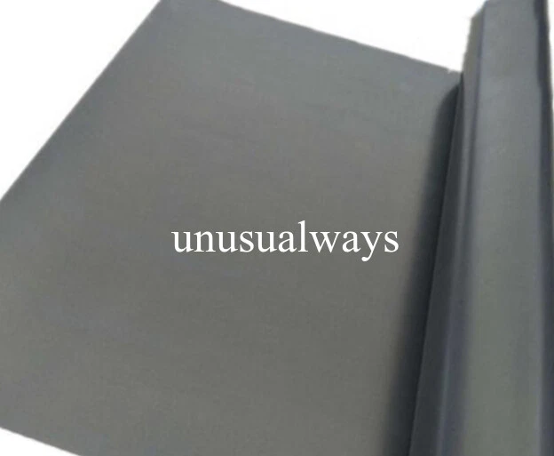 2PCS Flexible Graphite Thin Sheet Plate 200*250mm*0.4mm New