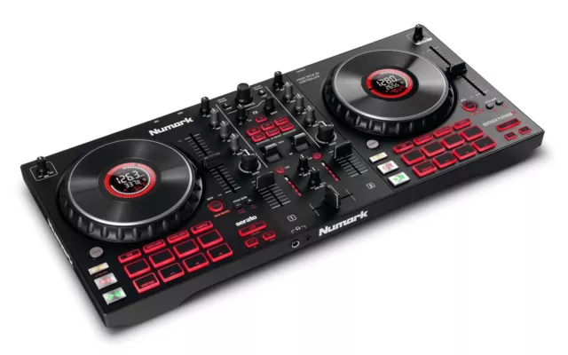 B-WARE Numark Mixtrack Platinum FX 4-Deck DJ-Controller Jowheel-Display Effekte