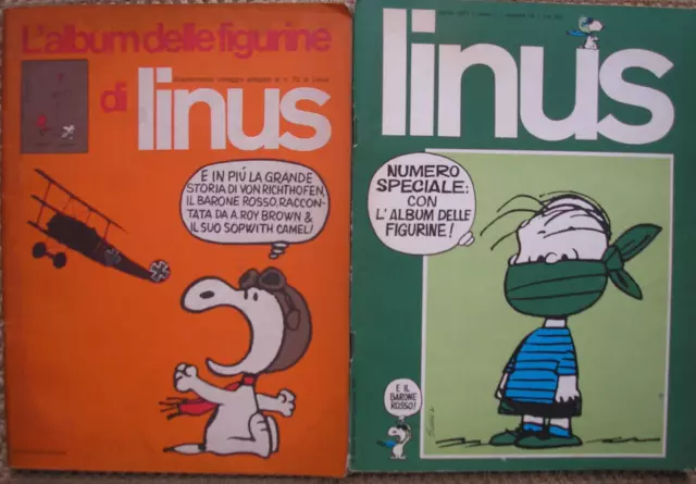 Linus N.73 Con Trading Card Album Di Linus Attachment Vacuum Aprile 1971