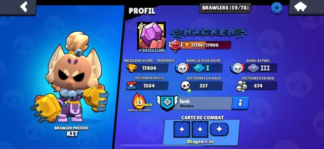 compte brawl stars