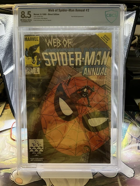 1986 Web of Spider-Man Annual #2 Marvel CBCS Grade 8.5