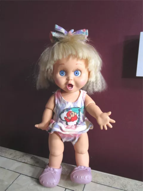 Vintage 1990-1991 Galoob Baby Face doll #2 So Surprised Suzie !