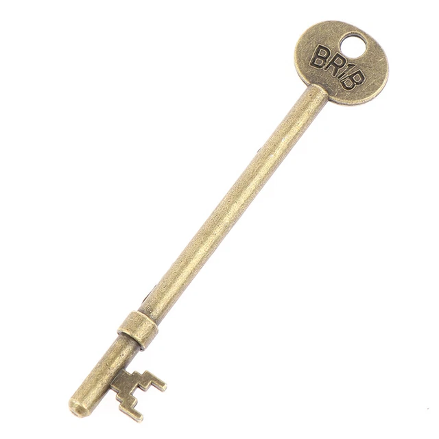 STREET MAGIC SKELETON Ghost Key Turns Over in Your Hand Antique Look ...