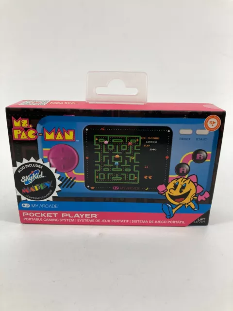 My Arcade Ms. Pac-Man Pocket Player Handheld Game Console