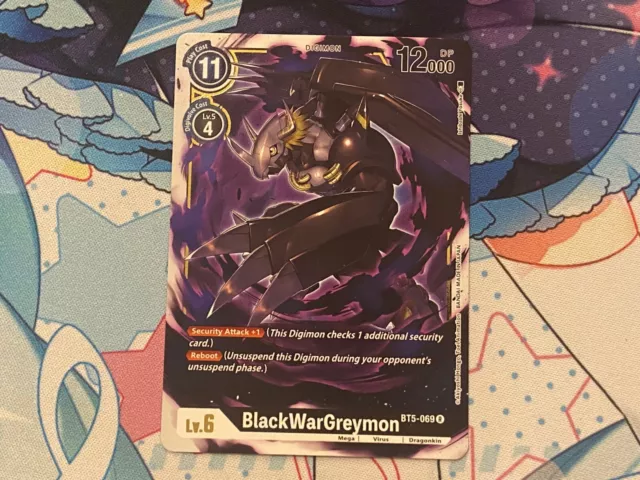 BlackWarGreymon - BT5-069 - NM - Digimon TCG