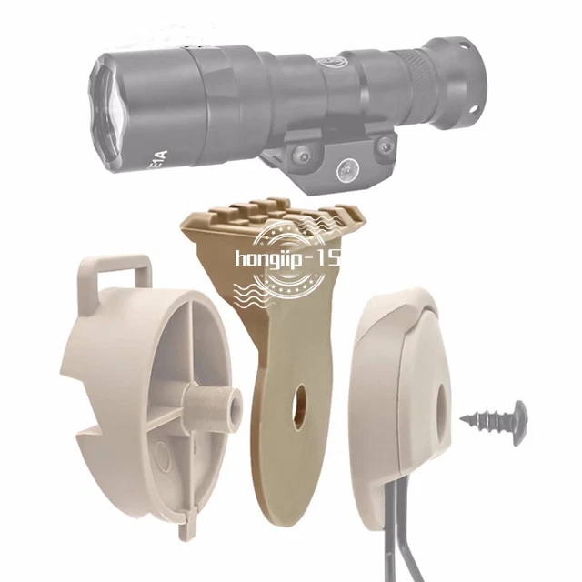 Tactical Light Peltor Helmet CI II III Bracket ARC Track Adapter ARC Bracket Kit