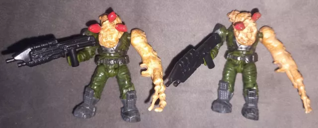 Halo Green Combat Flood Marine Mini Figures Mega Bloks Construx Maf Series 7