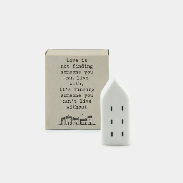 Love Is…Finding Someone You Can't Live Without | Ceramic House | Cracker Filler
