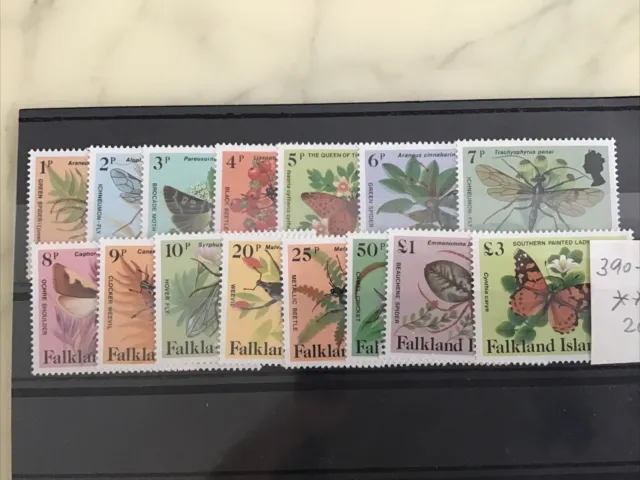 Briefmarken Falklandinseln Mi Nr 390-404 Postfrisch