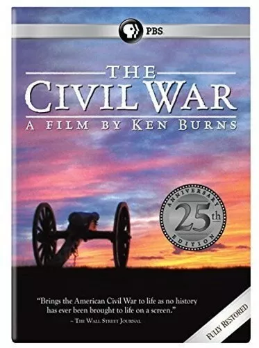 DVD PBS: The Civil War: A Film Directed By Ken Burns (25th Anniversary Ed) NEW