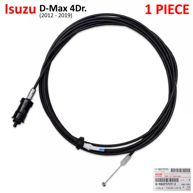 Per Isuzu Holden 4Dr D-Max 2012 - 19 cavo di scarico porta gas controllo blocco carburante