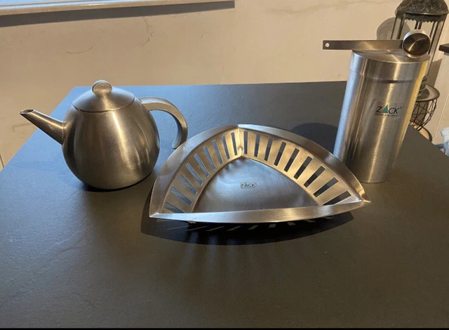 küchenutensilien set edelstahl von zack, sehr guter Zustand
